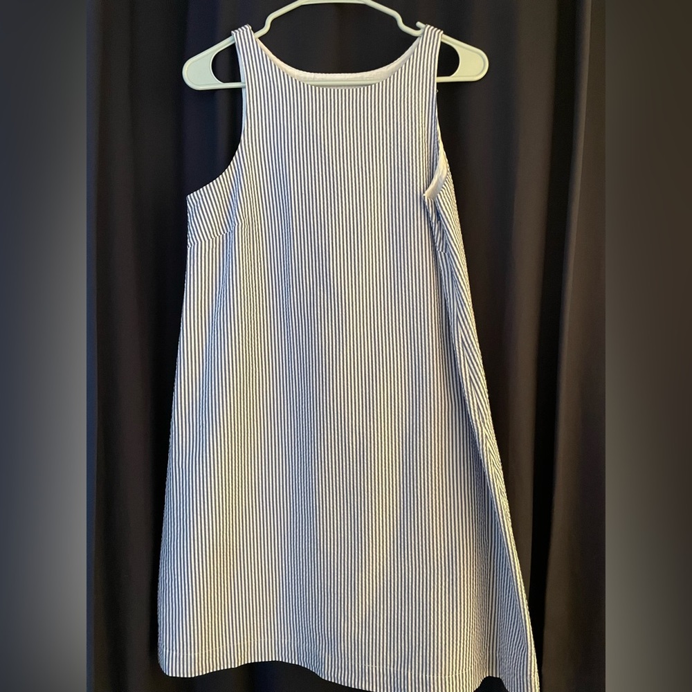 Vineyard Vines Seersucker A-Line Dress